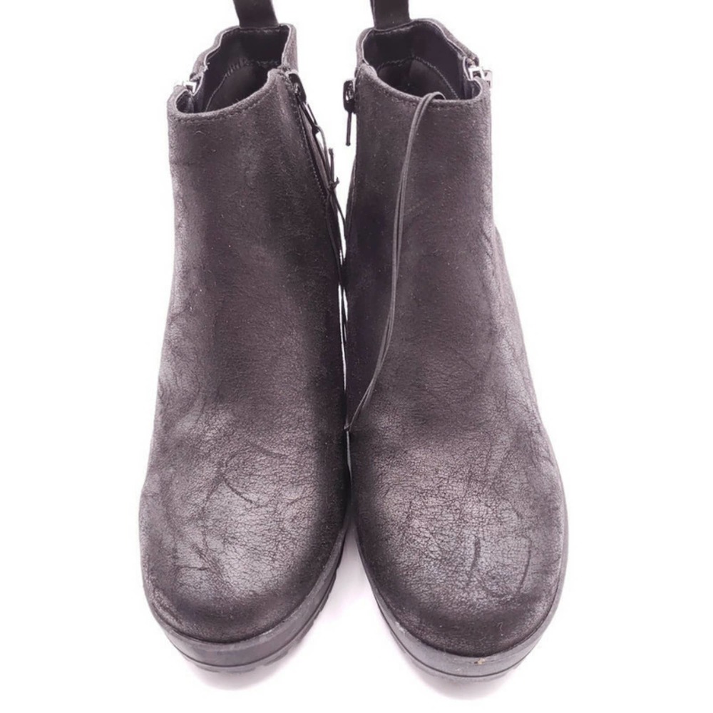 New Parker & Sky Black Ankle Boots Size 7.5